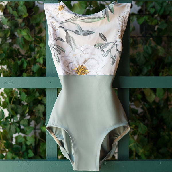 Luckyleo Dancewear Best Selling Ballet Leotard - FLIGHT in ALOE